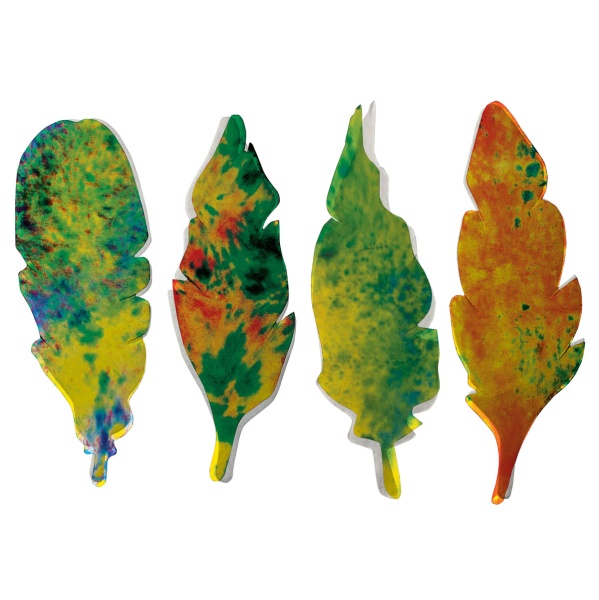 Colour Diffusing Feathers - Class Pack of 6 Sets